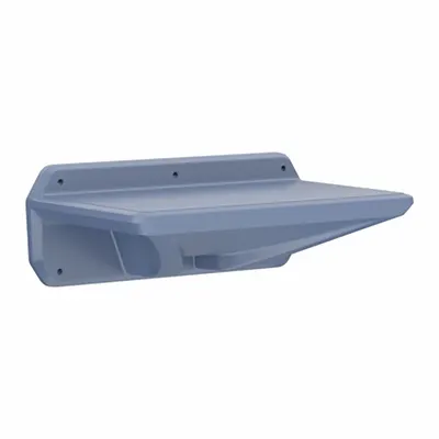 CORTECH Wall-Mount Desk, Blue, 30"W x 18"D x 11"H - Wall-Mount Desks