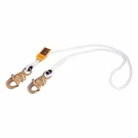 3M DBI-SALA Positioning Lanyard: Steel Snap Hook, Steel Snap Hook, 6 ft Lg, 310 lb Capacity (MPN 1232354)