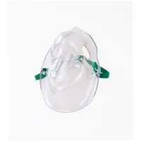 MEDSOURCE Aerosol Mask: 6 lpm Flow Rate - Max, 4 lpm Flow Rate - Min, PVC, Disposable (MPN MS-25080)
