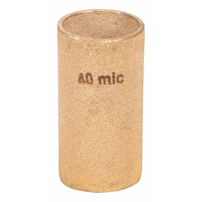 GROZ Compressed Air Filter Element: Particulate, 40 micron, Bronze - Replacement Filter Elements