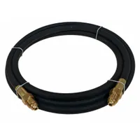 Inert Gas Hose: 1/4 in Hose Inside Dia., Black, AW-14A X AW-14A, 10 ft Hose Lg (MPN HZB02520-10-032)