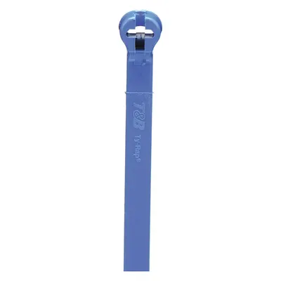 TY-RAP Cable Tie: 7 1/2 in Nominal Lg, 1 3/4 in Nominal Max. Bundle Dia., 0.18 in Wd - Metal-Detectable Cable Ties