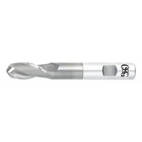 OSG Ball End Mill: Cobalt, 2 Flute, 3/4" Mill Dia, 1-5/8" LOC, 5-3/8" OAL (MPN 5263100)