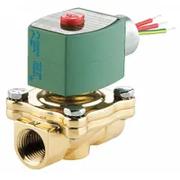 REDHAT Solenoid Valve: 2-Way, Normally Closed, 3/4 in Pipe Size, 110V AC/120V AC, Watertight (MPN 8210G003B)
