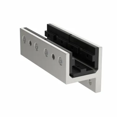 80/20 Linear Bearing: 40 Series, 160 mm L x 65.2 mm W x 71.9 mm H, Silver, Single Flanged - Standard Linear Bearings