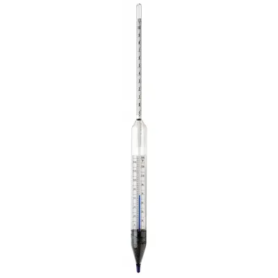 API Hydrometer: API Plain Form, 19/31°, 0.1°, Ballast/Glass, +/-0.1° - API Hydrometers