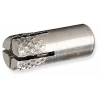 RED HEAD Drop-In Anchor: 3/8"-16 Thread Size, 1 5/8 in Overall Lg, 1/2 in Dia, Plain, Plain, 50 PK (MPN SRM-38)