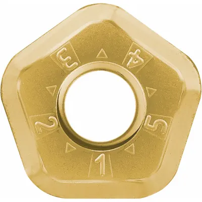 KYOCERA Pentagon Milling Insert (MPN PNMU1205ANERGHCA6535) - Pentagon (P) Indexable Milling Inserts