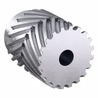 CONTINENTAL Gearbelt Pulley: Plain, 8 mm Pitch, For 50 mm Belt Wd, 20 Teeth, 1/2 in Bore Dia (MPN L-20S-MPB ALUMINUM)