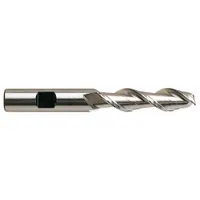 YG-1 Square End Mill: High Speed Steel, 2 Flute, 1" Mill Dia, 4" LOC, 6-1/2" OAL (MPN 18176)