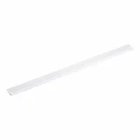 TRITON PRODUCTS Slotted Standard Wall-Mount: Double, 33 in x 1 3/8 in x 1 3/4 in, Epoxy Coated (MPN 1700-WHT)