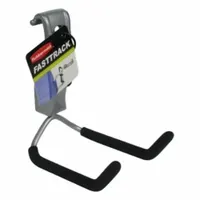 FASTTRACK Wide Dual Handle Hook​: Steel, 4.3 in x 6.5 in x 3 in, 25 lb Load Capacity (MPN 1784456)