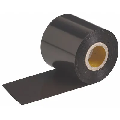 BRADY R6400 Single-Color Ribbon, Black, Resin - Brady Single-Color Ribbons
