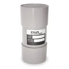 This pressure and vacuum relief valve is designed for regenerative blowers. It features a preset limit of 86 in wc and a 2 in outside diameter. The valve opens at the preset vacuum limit to protect the blower system from over-pressure or vacuum damage. Typical applications include industrial air-handling and pneumatic conveying systems.