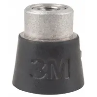 3M Quick Change Disc Backup Pad: TR, 1 in Dia, 1/4"-20 Internal-Thread, Medium Density (MPN 7100003161)