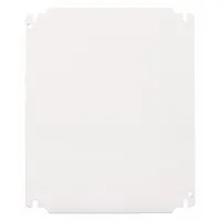 HOFFMAN Panel: Back Panel Panel, 11.07 in Overall Ht, 9.1 in Overall Wd, Steel, Powder Coated (MPN LP3025)