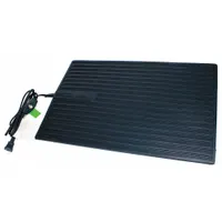 COZY Portable Electric Heated Floor Mat: 120 W, 409 BtuH Heating Capacity, 1 Heat Settings, Black (MPN FW)