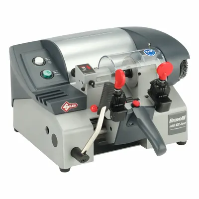 KABA ILCO Key Duplicator: Semi-Auto, Cylinder/Vehicle, 10 in Machine Ht - Semi-Automatic Key Duplicators