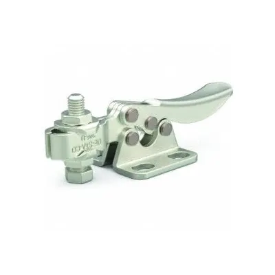 DE-STA-CO Toggle Clamp: Std Horizontal Handle, Flange Base Mounting - Corrosion-Resistant Toggle Clamps