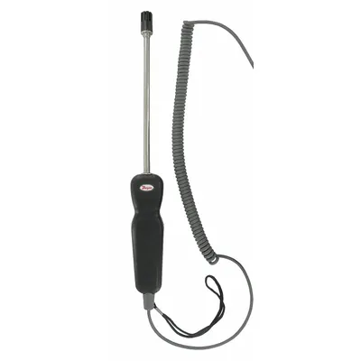 Dwyer Thermo-Hygrometer: Thermo-Hygrometer, Hot Wires, Vanes & Probes, 8 in, Probes
