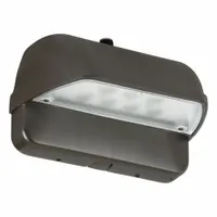 Wall Pack: LED, 1,535 lm, 4000K, 17 W, 120 to 277V AC, Type IV, 5 1/4 in Overall Ht (MPN LNC-7LU-4K-4-1-PCU)