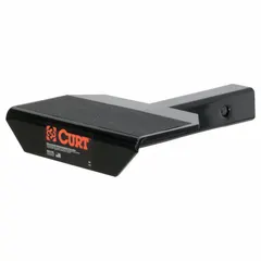 This hitch step pad provides a stable stepping surface for accessing trailers and tow vehicles. It measures 14 inches in overall length, 10 3/4 inches in overall width, and 2 3/8 inches in height. Designed for use in fleet and vehicle maintenance applications where a secure foothold is needed.