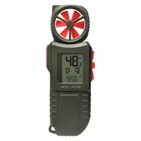 ACURITE Anemometer: 0.1 mph Air Velocity Resolution, Relative Humidity, Rotating Vane, Under 100 fpm (MPN 00256M)