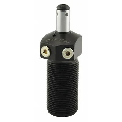 VEKTEK Swing Clamp Hydraulic Cylinders: Double Acting, 450 lbf Clamping Force - Threaded Body Swing Clamp Cylinders