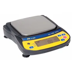The A&D WEIGHING EJ-2000 is a precision lab balance with a 2100 g capacity and 0.1 g readability. It features an LCD display and an ABS housing. Suitable for general laboratory weighing, quality control, and educational applications.