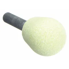 This NORTON mounted point is designed for grinding and finishing stainless steel and nickel alloys. The ceramic abrasive and 80 grit enable efficient material removal with reduced heat buildup. It is suitable for deburring, surface blending, and precision finishing in metalworking applications.