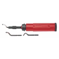 SHAVIV Deburring Tool Set: E100/E200/E300 Blade, Classic Handle A (MPN 155-29069)