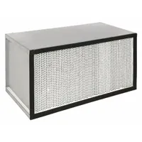 HEPA Air Filter: 12 in x 24 in x 12 in, 99.99% Filter Efficiency, Downstream Face