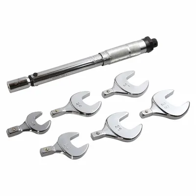PRO-SET Torque Wrench Kit: Newton-Meter - Interchangeable Head Torque Wrench Kits