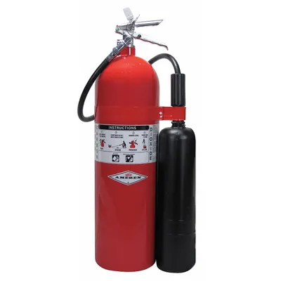 AMEREX Fire Extinguisher: 15 lb Extinguisher Capacity, 10B:C - Class BC Fire Extinguishers