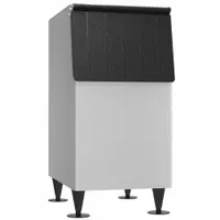 Ice Bin: 300 lb Storage Capacity, Top Hinged, 46 in Ht, 22 in Wd, 32 1/2 in Dp, Stainless Steel, FPT (MPN B-300SF)
