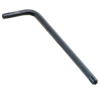EKLIND Torx Key: Security Black, 2 Tips, Security Torx, Std End, T55 Tip Size - L-Shaped Security Torx Keys