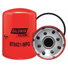 Spin-on hydraulic filter with cellulose media for removing contaminants from hydraulic systems. Thread size 1-1/2"-16, overall height 7 in. Includes G369-B furnished gasket. Compatible with hydraulic fluid.