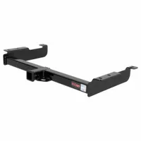 This Class III hitch is designed for the Chevrolet Savana 3500, constructed from powder-coated carbon steel. It offers a 6,000 lb gross trailer weight capacity and 6,000 lb gross vehicle weight capacity, suitable for towing trailers, boats, and equipment. No drilling is required for installation