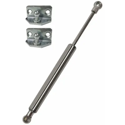 BANSBACH EASYLIFT Gas Spring: M8 Thread Size, 500 mm Ext Lg, 40 lbf Force - Gas Springs