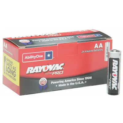 SKILCRAFT AA Alkaline Battery 1.5V DC Ability One 24-Pack