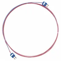 SANI-LOCK Extension Lead: Extension Lead, For Type T Thermocouple Type, 12 ft Extension Cable Lg (MPN ACC-EX-T-12-MM)