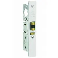Aluminum deadlatch designed for mortise case applications in commercial door hardware. Provides secure latching for aluminum storefront or entrance doors. Commonly used in retail, office, and institutional buildings where reliable access control is required