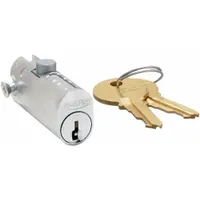 COMPX CHICAGO File Cabinet Locks: Keyed Alike, 1 3/4 in Body Thick, 1/2 in Body Wd, 51/64 in Body Ht (MPN C5001LP-3X5)