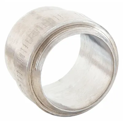 PARKER Compression Fitting Ferrule: 1/4 in OD size, Male Flareless Bite, Stainless Steel - Flareless Bite-Type Stainless Steel Compression Fittings