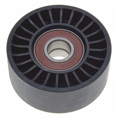 GATES Idler Pulley: Idler Pulley, 36094, Flat, Heavy Duty, 21/32 in Inside Dia - Flat Idler Pulleys for Vehicles