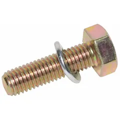 This stainless steel bolt is a hardware component for use with NDP Series diaphragm pumps. It is compatible with manufacturer model number NDP-32BAN. The bolt provides secure fastening in pump assembly and maintenance applications.