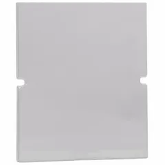 This BUSSMANN block cover is a 3-pole accessory for PDB Series power distribution blocks. It mounts via screws and provides protective coverage to guard against accidental contact and debris. Suitable for use in industrial control panels and electrical distribution systems.