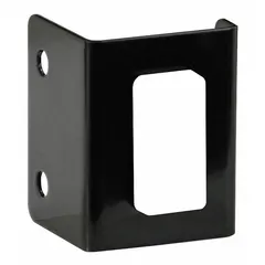 This rocker switch bracket provides a secure mounting point for rocker switches in vehicles, machinery, or control panels. It organizes wiring and protects switches from damage. Suitable for use in trucks, trailers, or industrial equipment.