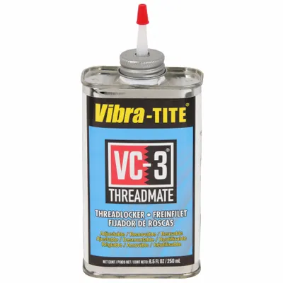 VIBRA-TITE VC-3 Reusable Threadlocker, Red, 8.45 fl oz Can - Reusable Threadlockers
