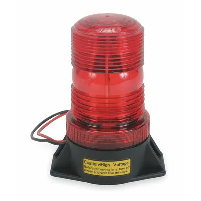 OEM Warning Light: Red - Wired Strobe Lights